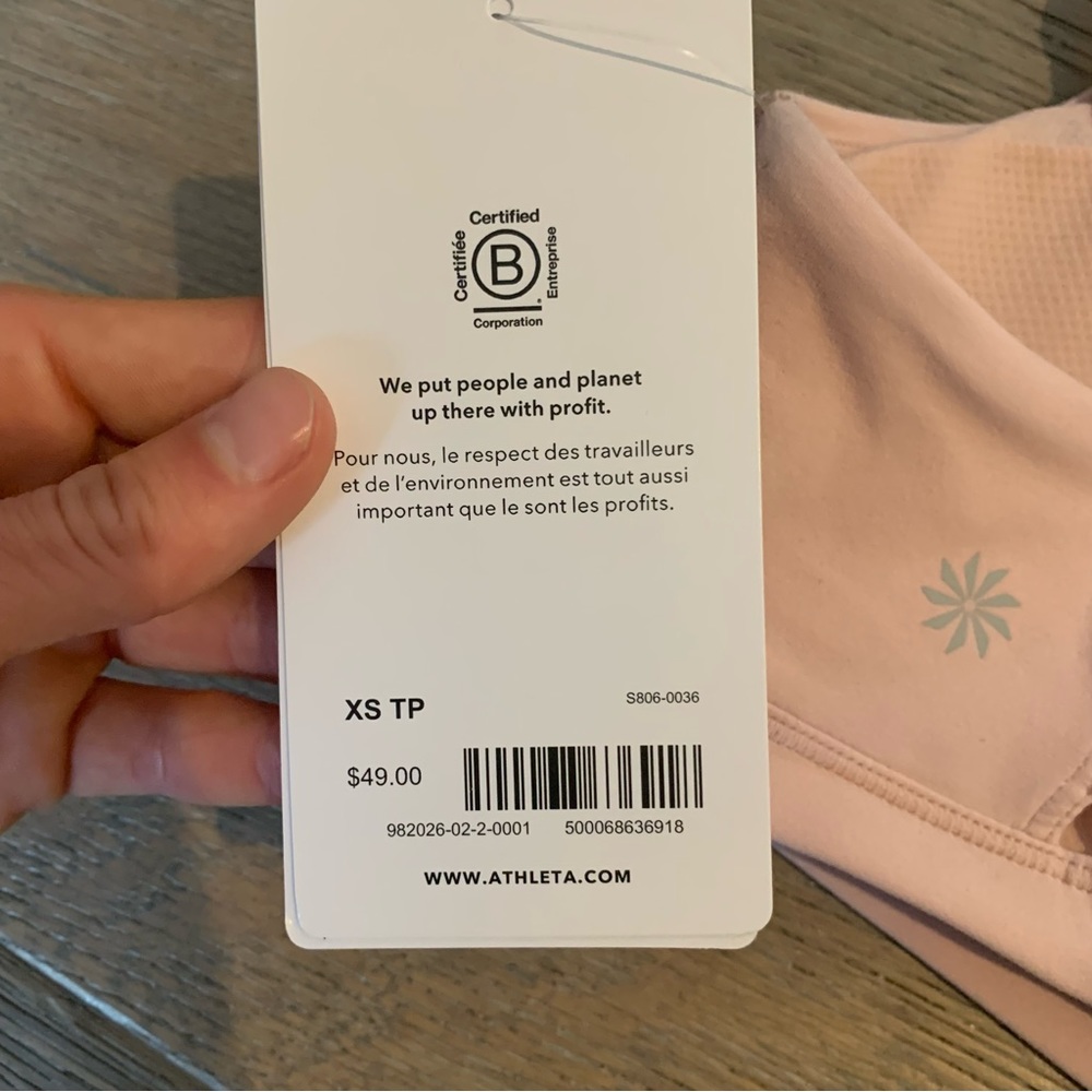 NWT Athleta Elation Bra (A-C) size XS - Picture 10 of 11